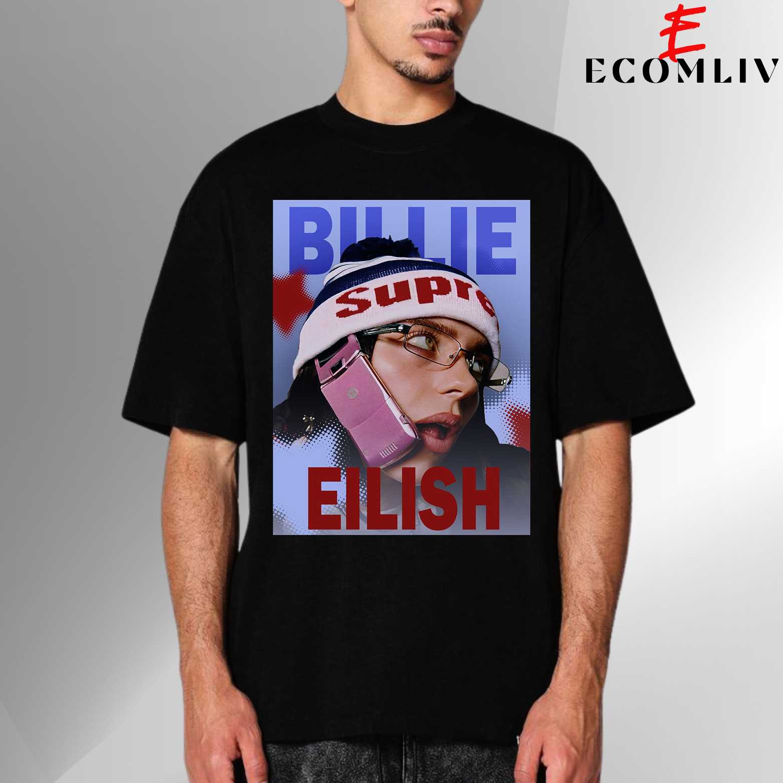 Billie Eilish Streetwear Shirt, Unisex Tee